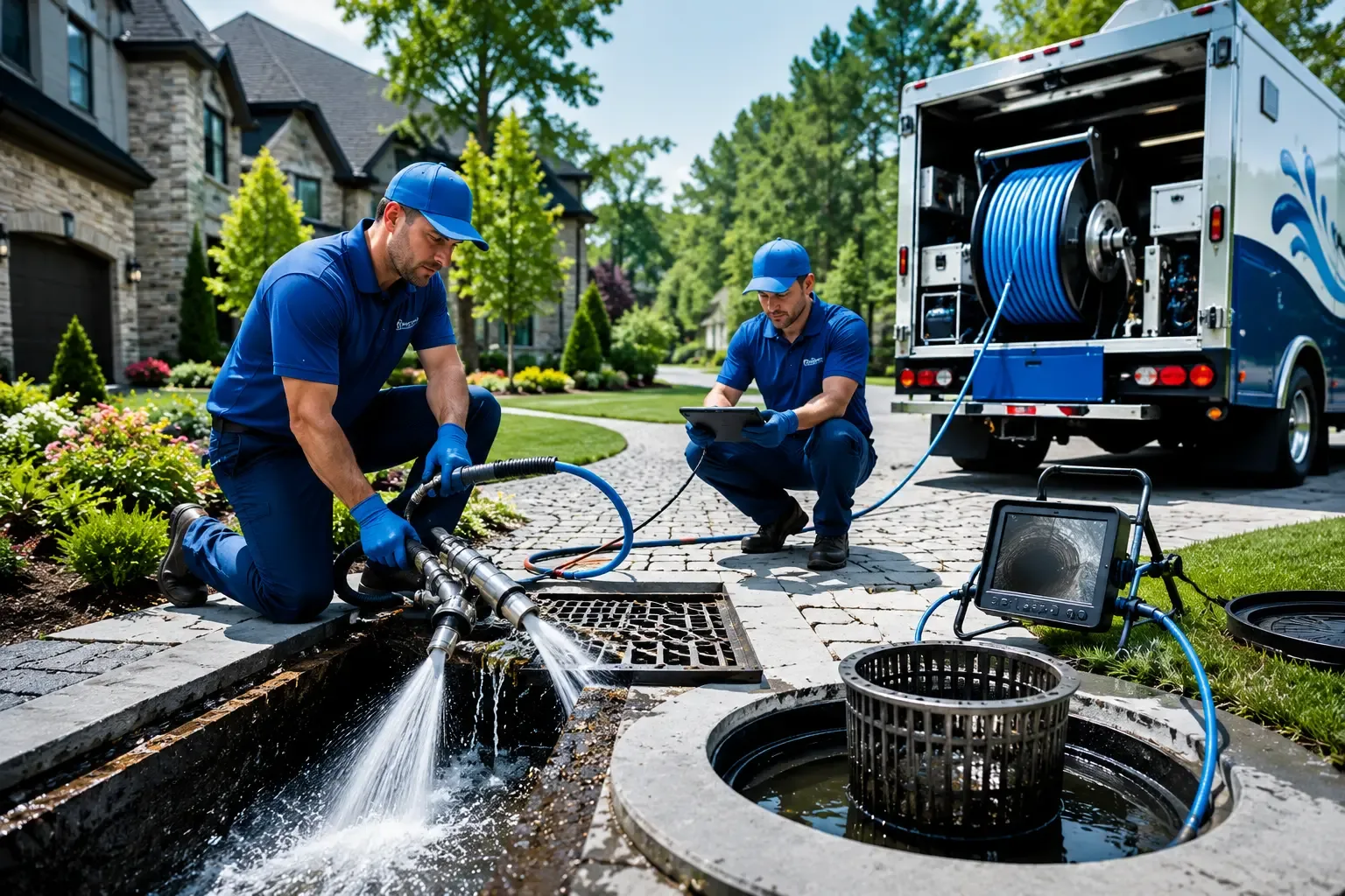 Local outdoor drain cleaning professionals in Clarksville, PA